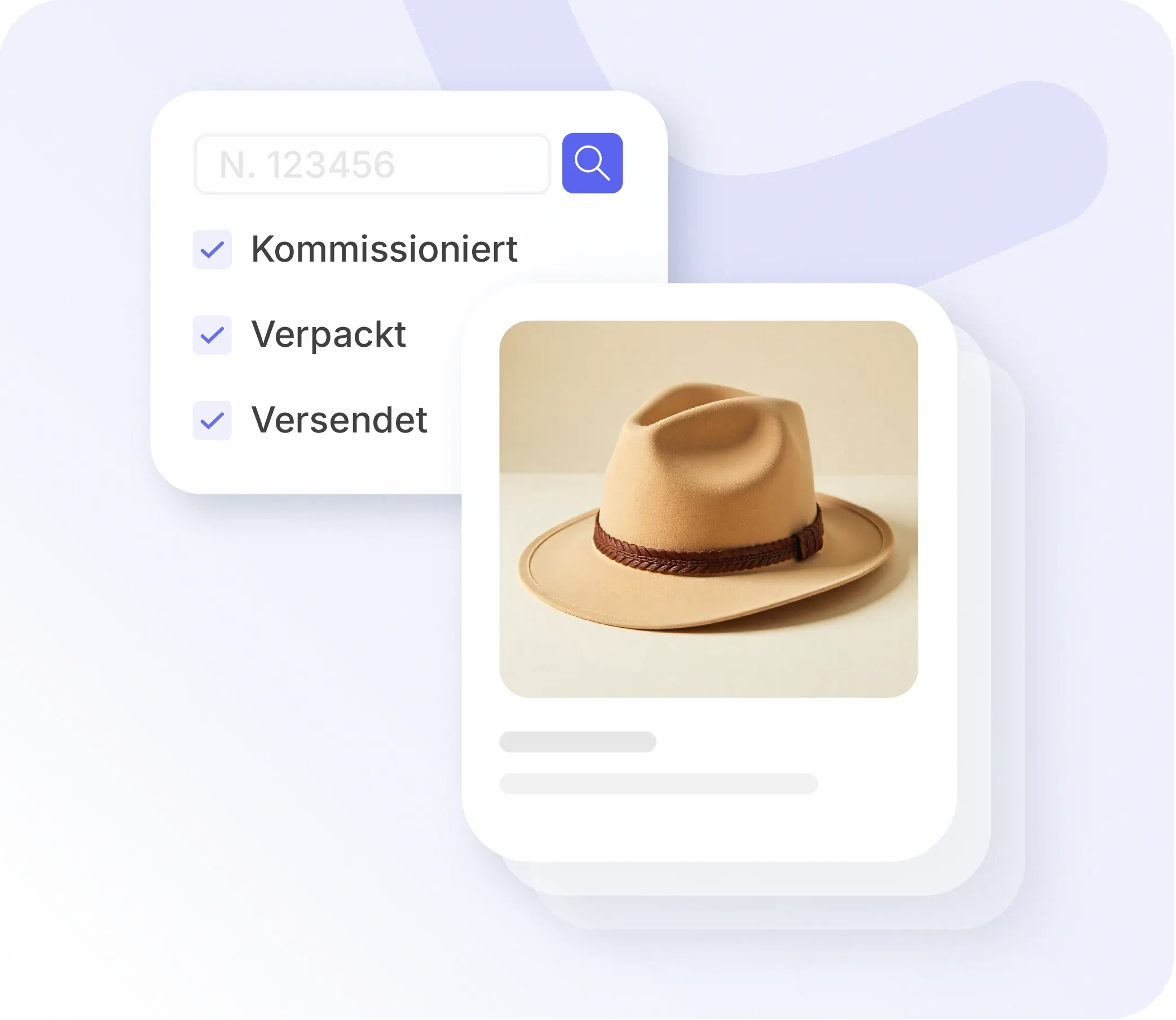Xentral-Lagerfluss — kommissioniert, verpackt, versendet